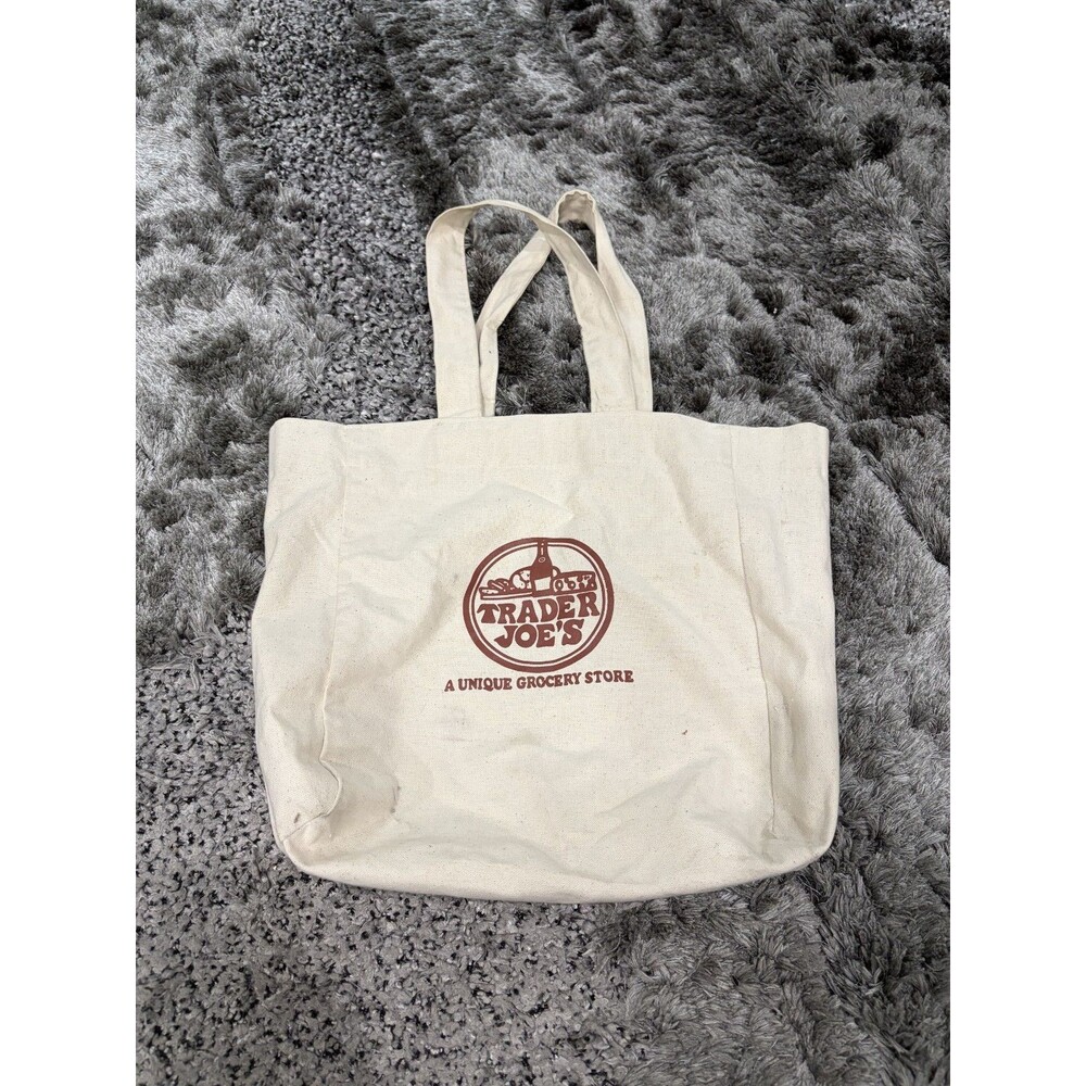 Trader Joe's Canvas Reusable Tote Bag - image 1